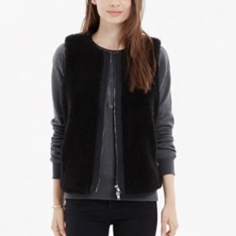 Madewell Sherpa Vest